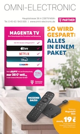 Aktueller Omni-Electronic Prospekt mit Fernseher, "SO WIRD GESPART: ALLES IN EINEM PAKET", Seite 1