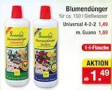 Blumendünger Universal Angebote von Sonnenhof bei Zimmermann Bremerhaven für 1,49 €