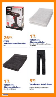 Bohrmaschine im aktuellen Action Prospekt (Mönchengladbach) Bohrmaschine im Action Prospekt "Wochenangebote" mit 31 Seiten (Mönchengladbach)