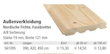 Außenverkleidung Angebote bei Holz Possling Berlin für 15,30 €