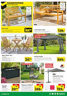 Sonnenschirm im Hagebaumarkt Prospekt "Raus in den Garten? SO günstig geht das!" mit 20 Seiten (Paderborn)