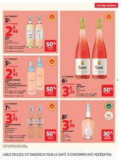 Promos Vin Rosé dans le catalogue "LES TOPS" de Auchan Hypermarché à la page 9 Promos Vin Rosé dans le catalogue "LES TOPS" de Auchan Hypermarché à la page 9