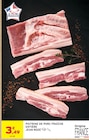 Poitrine de porc fraîche entière - JEAN ROZÉ en promo chez Intermarché Super Rueil-Malmaison à 3,49 €