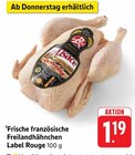 Frische französische Freilandhähnchen Angebote von Label Rouge bei E center Nürtingen für 1,19 €