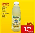 Stille Limo im Angebot bei Netto Marken-Discount in Niederkassel Stille Limo Angebote von Valensina bei Netto Marken-Discount Niederkassel für 1,29 €