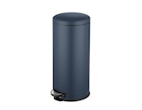 Poubelle à pédale "kihn" bleu nuit 30l - H. 68cm x l. 29cm en promo chez Brico Dépôt Bourges à 39,90 €