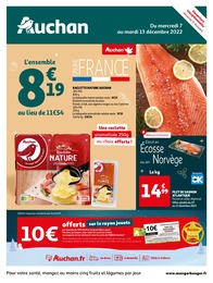 Catalogue Auchan Hypermarché à Paris, avec 64 pages Prospectus Auchan Hypermarché à Paris, "Auchan", 64 pages, 07/12/2022 - 13/12/2022
