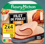 Filet de poulet fumé - Fleury Michon en promo chez Intermarché Troyes à 3,20 €