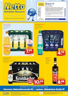Netto Marken-Discount Prospekt "DER ORT, AN DEM DU IMMER AUSGEZEICHNETE PREISE FINDEST." mit  Seiten (Hannover)
