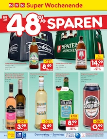 Spirituosen im Netto Marken-Discount Prospekt "Aktuelle Angebote" mit 70 Seiten (Hamburg)