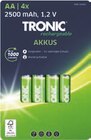 Micro-NiMH-Akkus AAA im Angebot bei Lidl in Buchholz Micro-NiMH-Akkus AAA Angebote von Tronic bei Lidl Buchholz für 3,99 €