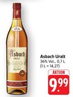 Uralt im Angebot bei EDEKA in Ravensburg Uralt Angebote von Asbach bei EDEKA Ravensburg für 9,99 €