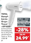 Dampfbürste Origin Travel »DT1020« Angebote von TEFAL bei Kaufland Gifhorn für 24,99 €
