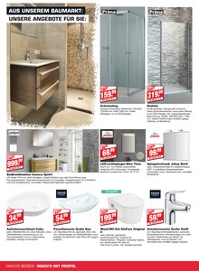 Badmöbel im bauSpezi Prospekt "AKTUELLE ANGEBOTE" mit 16 Seiten (Erlangen)