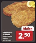 Gebratenes Schnitzel im aktuellen combi Prospekt