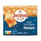 Mini Toasts Nature - JACQUET en promo chez Super U Mini Toasts Nature - JACQUET dans le catalogue Super U