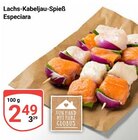 GLOBUS - Lachs-Kabeljau-Spieß Angebot im Prospekt Lachs-Kabeljau-Spieß bei GLOBUS im Prospekt "" für 2,49 €