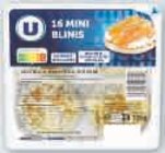 Promo MINI BLINIS APERO à 0,92 € dans le catalogue Super U à Paris