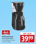 Aktuelle Melitta Angebote bei famila Nordost in Lübeck Aktuelles Kaffeeautomat Easy II Therm 218783 Angebot bei famila Nordost in Lübeck ab 39,99 €