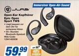 Open-Ear Kopfhörer Epic Open Sport TWS Angebote von JLab bei expert Singen für 59,99 €