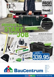 i&M BauCentrum Prospekt "Perfekter Start in den Job" für Merseburg, 2 Seiten, 01.07.2026 - 31.07.2026