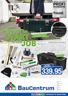 i&M BauCentrum Prospekt Perfekter Start in den Job mit 2 Seiten