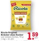 Aktuelles Original Kräuter ohne Zucker Angebot bei E center in Ludwigshafen (Rhein) ab 1,59 €