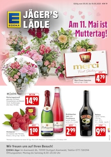 EDEKA Prospekt der Woche "Aktuelle Angebote" Seite 1, 05.05.2025 bis 10.05.2025 für Stuttgart Aktueller EDEKA Prospekt "Aktuelle Angebote" Seite 1 von 8 Seiten für Stuttgart