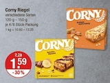 Riegel im V-Markt Prospekt Riegel von Corny im aktuellen V-Markt Prospekt für 1,59 €