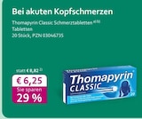 Classic Schmerztabletten bei mea - meine apotheke im Prospekt "" für 6,25 €