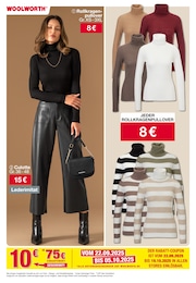 Damen Rollkragenpullover im Woolworth Prospekt "Aktuelle Angebote" auf Seite 28