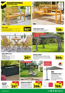 Sonnenschirm im Hagebaumarkt Prospekt "Raus in den Garten? SO günstig geht das!" mit 20 Seiten (Lübeck)