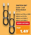 Lade- und Datenkabel von SWITCH ON im aktuellen Kaufland Prospekt für 1,49 €