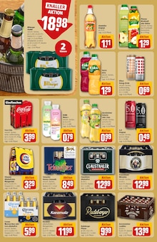 Volvic im REWE Prospekt "Dein Markt" mit 32 Seiten (Ettlingen)