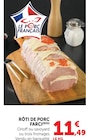 Super U Bruguières - Promo Rôti de Porc Farci Orloff Promo Rôti de Porc Farci Orloff à 11,49 € dans le catalogue Super U à Bruguières