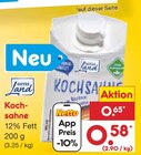 Aktuelles Kochsahne Angebot bei Netto Marken-Discount in Leipzig ab 0,58 €