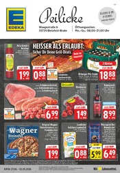 Aktueller EDEKA Prospekt mit Fleisch, "Aktuelle Angebote", Seite 1