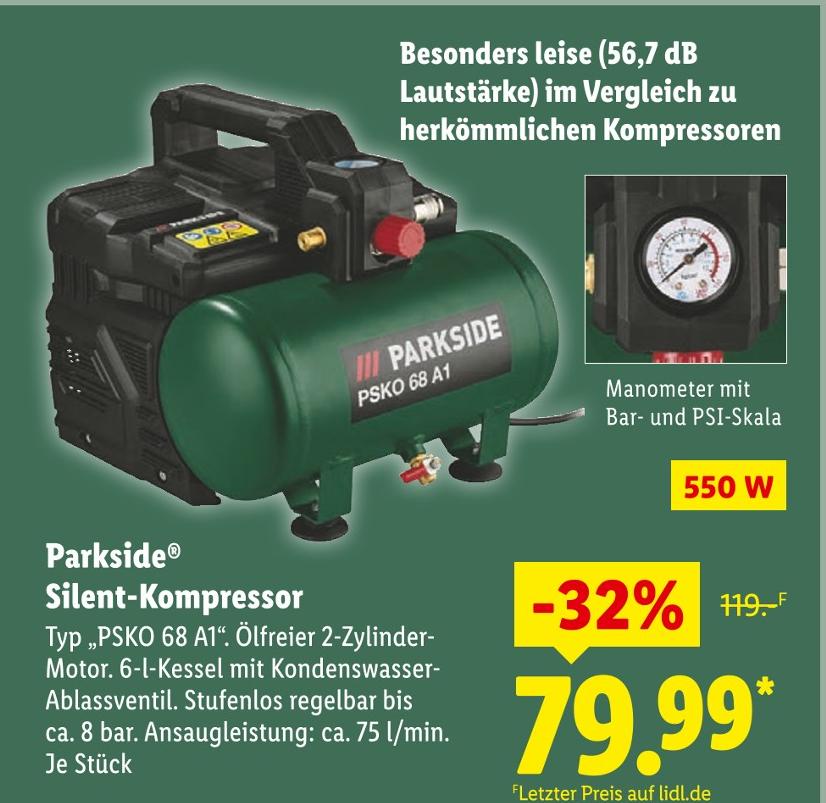Silent-Kompressor PSKO 68 A1