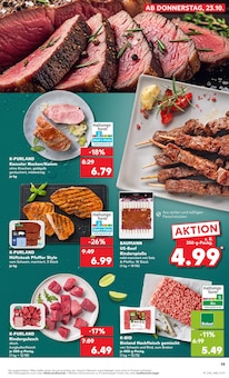 Rindfleisch im Kaufland Prospekt "Aktuelle Angebote" mit 61 Seiten (Offenbach (Main))