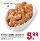 Geräucherte Garnelen im E center Prospekt Geräucherte Garnelen von Fiedlers Fischmarkt im aktuellen E center Prospekt für 5,99 €