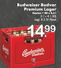 Aktuelle Budweiser Angebote bei TOP Getränke in Düsseldorf Aktuelles Premium Lager Angebot bei TOP Getränke in Düsseldorf ab 14,99 €