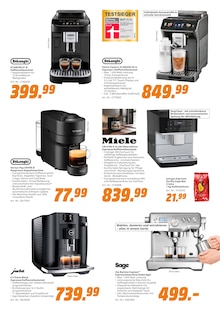 Espressomaschine Angebot im MediaMarkt Saturn Prospekt, gültig von 23.10.2025 bis 01.11.2025 Espressomaschine Angebot im aktuellen MediaMarkt Saturn Prospekt auf Seite 8