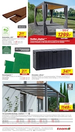 Pavillon Angebot im aktuellen toom Baumarkt Prospekt auf Seite 25