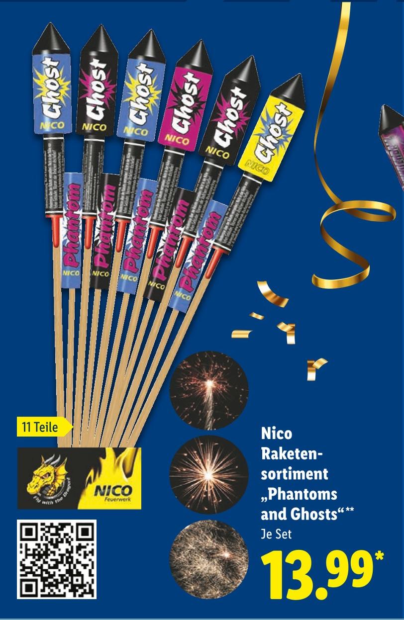 Raketen-Sortiment Phantoms and Ghosts