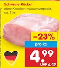 Aktuelle Schweinefleisch Angebote bei Netto Marken-Discount in Stuttgart Aktuelles Schweine-Rücken Angebot bei Netto Marken-Discount in Stuttgart ab 4,99 €