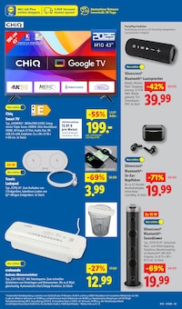 Fernseher im Lidl Prospekt "LIDL LOHNT SICH" mit 70 Seiten (Aachen)