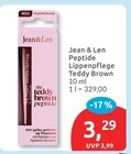 Peptide Lippenpflege Teddy Brown Angebote von Jean & Len bei budni Berlin für 3,29 €