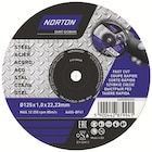 Disques à tronçonner pour métal 125mm - NORTON dans le catalogue Screwfix