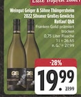 EDEKA Rottendorf - 2022 Silvaner Großes Gewächs Rotlauf QbA Angebot im Prospekt 2022 Silvaner Großes Gewächs Rotlauf QbA bei EDEKA im Rottendorf Prospekt für 19,99 €