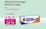 Schmerzgel forte 23,2 mg/g Angebote von Voltaren bei mea - meine apotheke Duisburg für 16,75 €